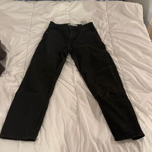 Zara Black Boyfriend Jeans